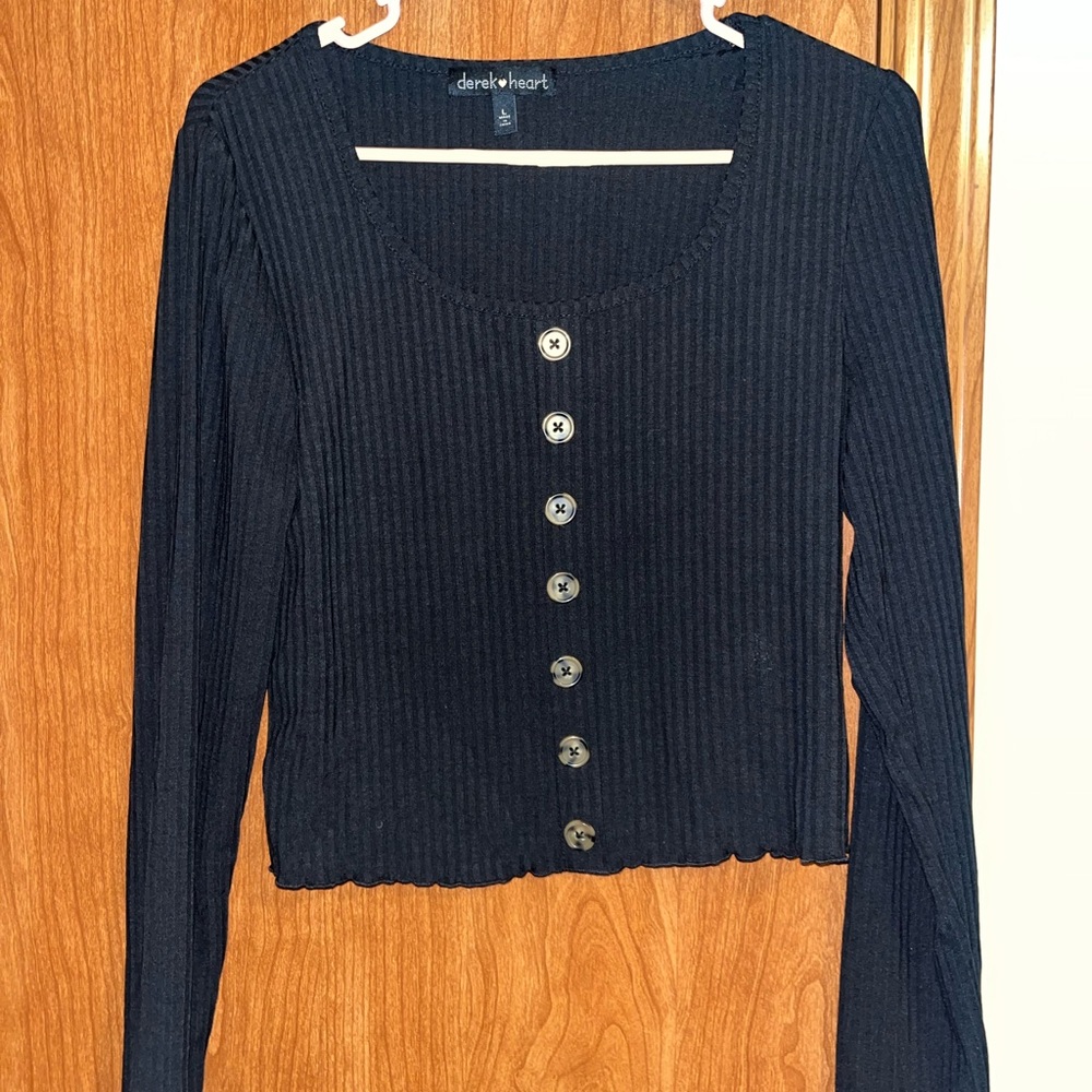 perfect fall/holiday long sleeve size L